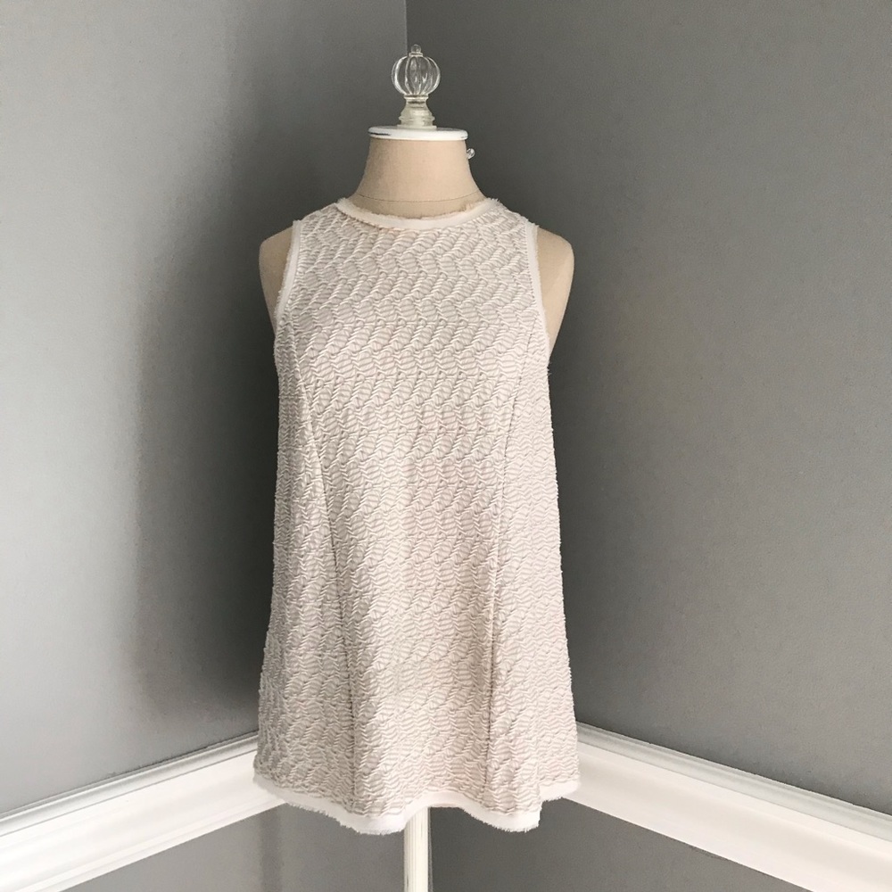 Anthropologie 9-H15 Stcl sleevless top